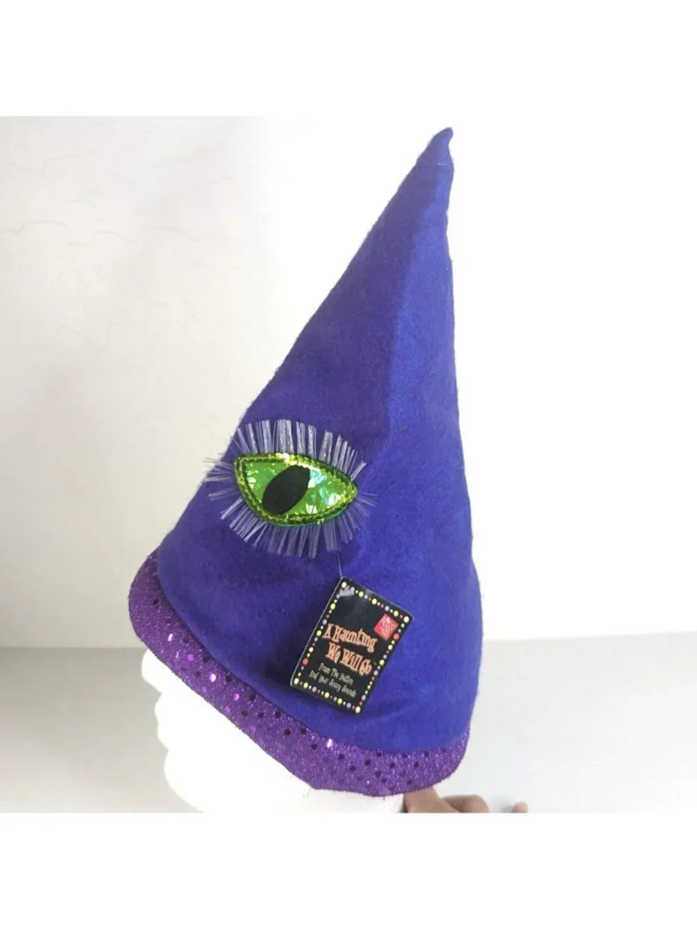 Russ Halloween Purple Monster Witch Hat Big Eyes Kids Costume NWT 2019